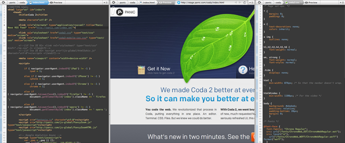 Coda 2 6 5 – one window web development suite free